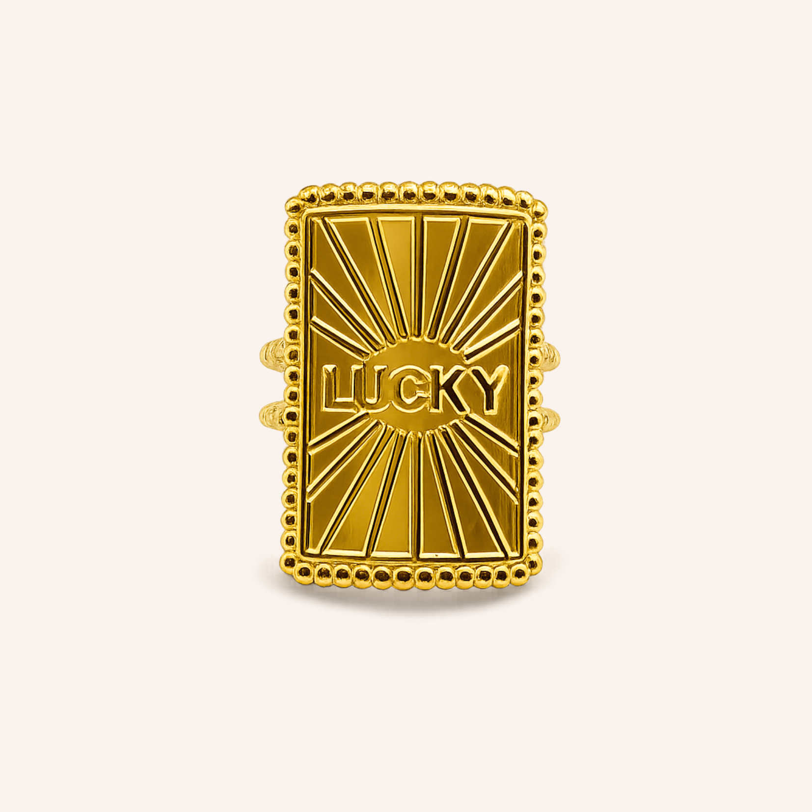 Bague ajustable - Lucky