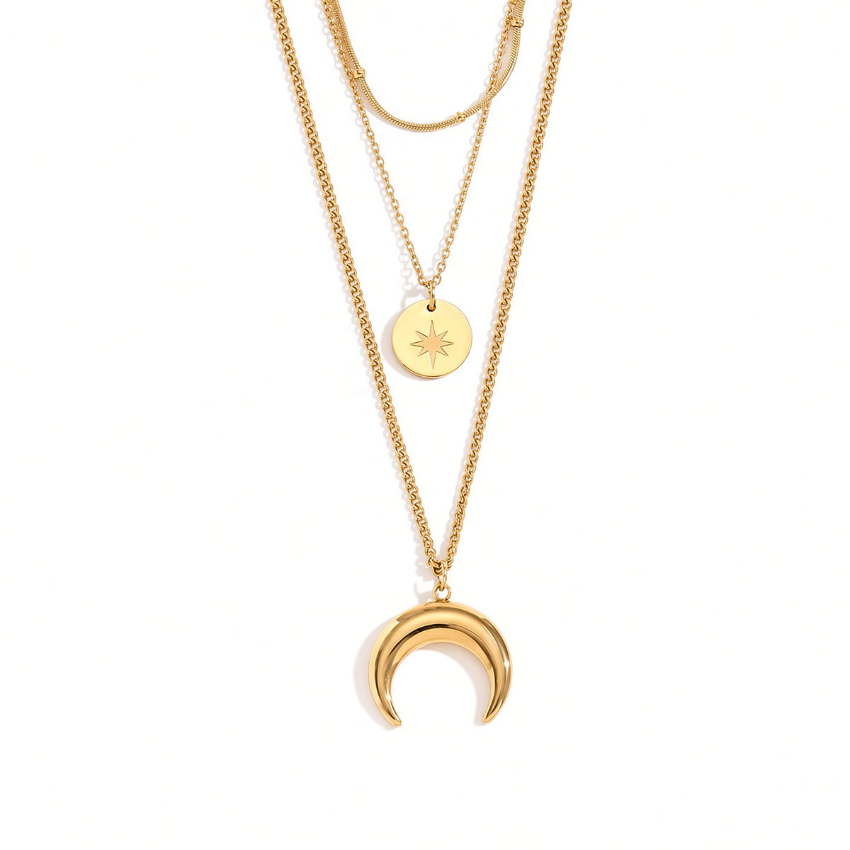 Collier 3 rangs - Gabrielle