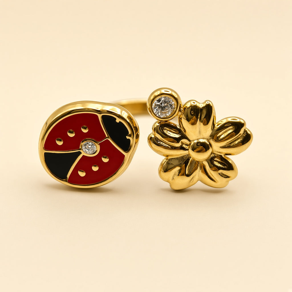 Bague ajustable - Mariquita